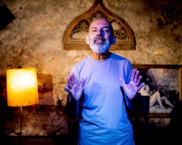 John Arthur Sweet at Prague Fringe in May 2023