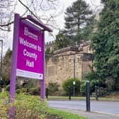 County Council headquarters in Matlock