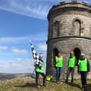 Members of the Buxton Samaritans team on a fundraising walk last year.
