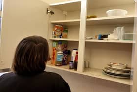 The food banks can help those with empty cupboards