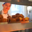Culinary apprentices from Buxton and Leek College cooked a meal for 20 regional businesses at the Devonshire Dome during National Apprenticeship Week. Pic submitted