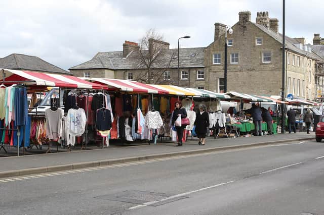Buxton Market is booming say traders and and organisers. Pic Jason Chadwick