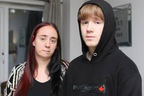 Alice Womack fighting for her son Morgan Daiken to be assessed for Special Educational Needs. Photo Jason Chadwick