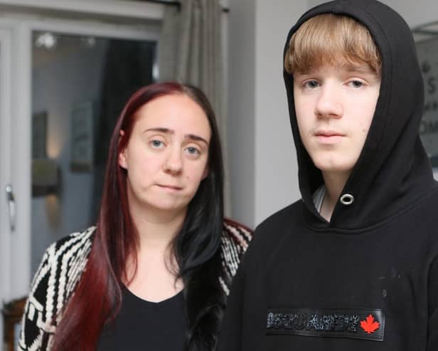 Alice Womack fighting for her son Morgan Daiken to be assessed for Special Educational Needs. Photo Jason Chadwick