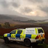 A man was taken into custody by the Derbyshire Rural Crime Team.  Credit: Derbyshire Rural Crime Team