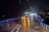 Glossop On Call fire and rescue crew had a busy New Year’s night responding to a variety of incidents, including calls regarding cars facing issues on flooded roads.