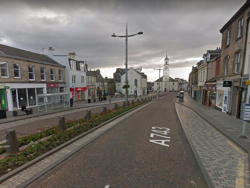 South Lanarkshire recorded a total of 3,160 cases in the last seven days. This was a rate of 985.0 cases per 100,000.