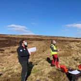 Drone training for Buxton Mountain Rescue Team