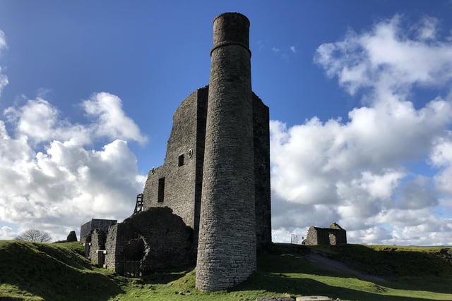 A striking photo taken and sent in by John Moss shows the eye-catching Magpie Mine, against a brilliant blue sky.