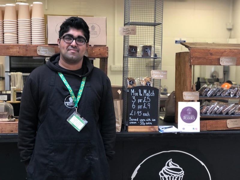 This week the market was able to reopen. It's great to see them busy once more.