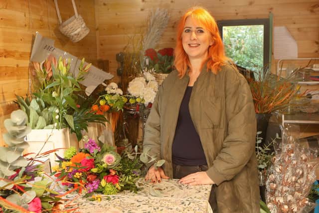 Award winning florist Alexa Mather. Photo Jason Chadwick