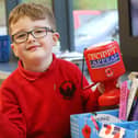 Jason Burgess, 5, young poppy appeal volunteer 