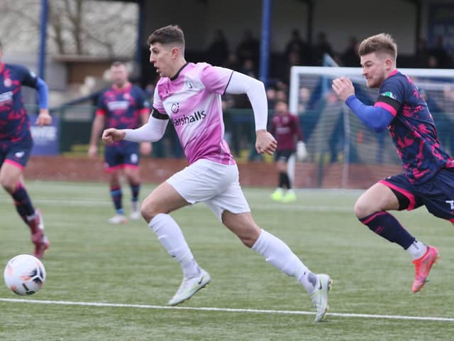 Tommy Elliott - returned from illness to set up the winner against Southport on Saturday.