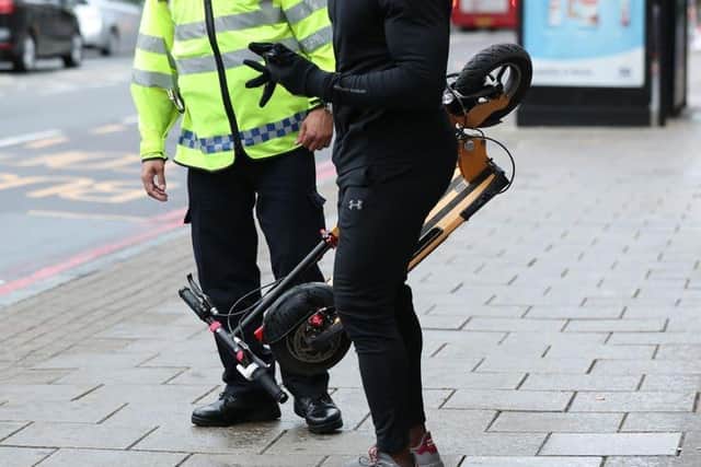 Derbyshire Constabulary recorded three people being involved in accidents with e-scooters in 2020.