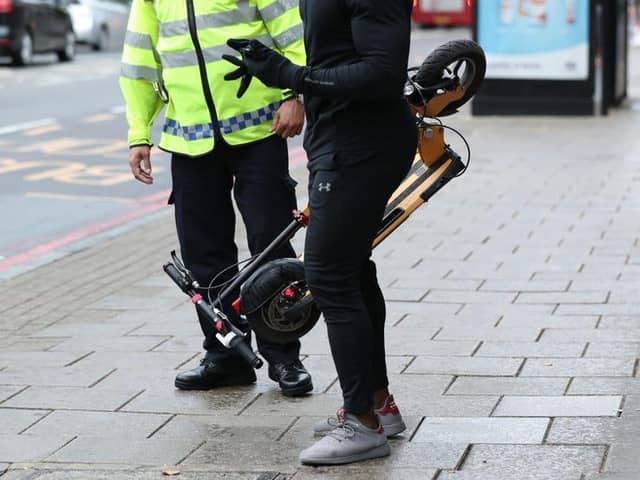 Derbyshire Constabulary recorded three people being involved in accidents with e-scooters in 2020.
