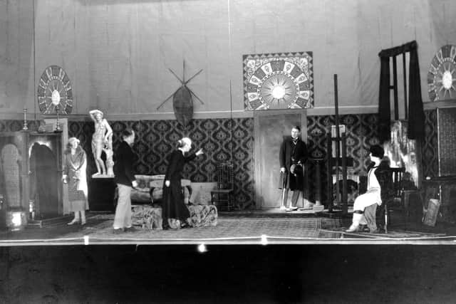 A scene from Isobel, Edward and Andrew in 1925.