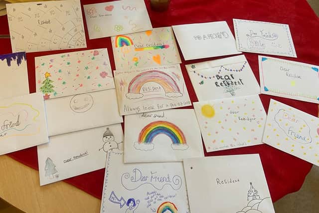 The school students' letters included plenty of reasons to be cheerful.