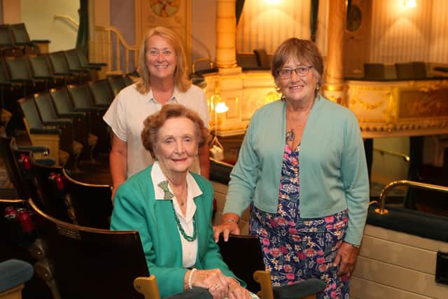 Buxton Opera House gave Margaret and her daughters a backstage tour during their visit. (Photo: Jason Chadwick/National World)