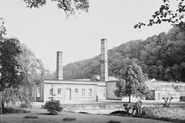 Lumford mill Bakewell in the 1960s.