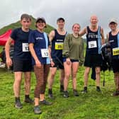 Some of the Buxton team at the Dovedale Dash. Pic: Bill McDonald.