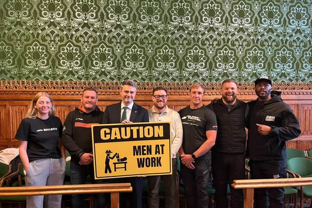 Jon Peace MP welcomes the new announcement that self employed dads will be able to claim paternity pay for the first time. Photo submitted