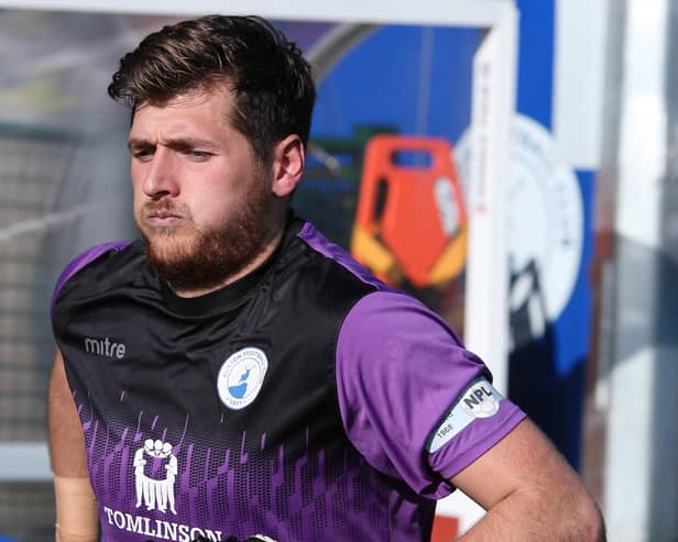 Grant Shenton has left Buxton after nearly two years with the club.