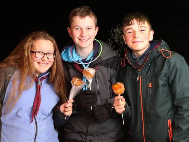 Who can you spot in these bonfire night pictures?