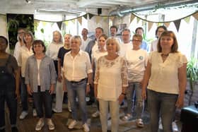 High Peak Singers are raising money for domestic abuse charity Crossroads through their choral version of Don't Dim Your Light, written by the community choir's founder and conductor Hannah Brine.