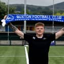 Nathan Newell, who joined Buxton after being released by Sunderland last week.
