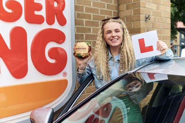 Licence to grill – Burger King UK celebrates ‘National Drive-Thru Day’ with a free burger for new drivers.
