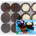 Tesco has urged people with a soya allergy to not eat the cupcakes but to return the product for a full refund. Picture: Tesco
