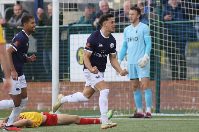 Sam Osborne netted twice in Saturday's win.