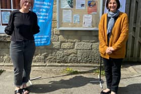 Connex befrienders Rachael Mitchell and Emma Wilson