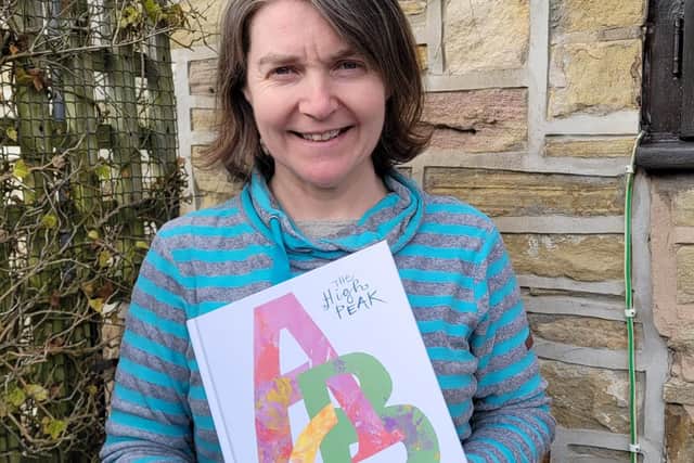 Sophie Mackreth, from High Peak Community Arts, with the new High Peak A, B, C book which is out now. Pic submitted