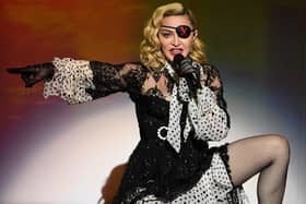 Madonna onstage during the 2019 Billboard Music Awards at MGM Grand Garden Arena on May 1, 2019 in Las Vegas, Nevada.