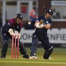 Luis Reece struck a half century for Derbyshire Falcons.