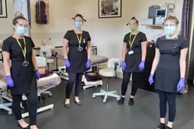 Beauty Therapy learners at Buxton & Leek College are offering complimentary services to NHS workers at the Devonshire Dome Salon