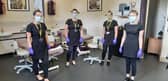 Beauty Therapy learners at Buxton & Leek College are offering complimentary services to NHS workers at the Devonshire Dome Salon