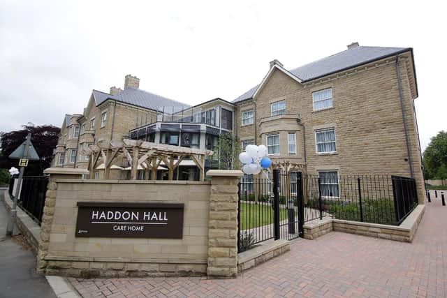 Haddon Hall Care Home on London Road, Buxton.
