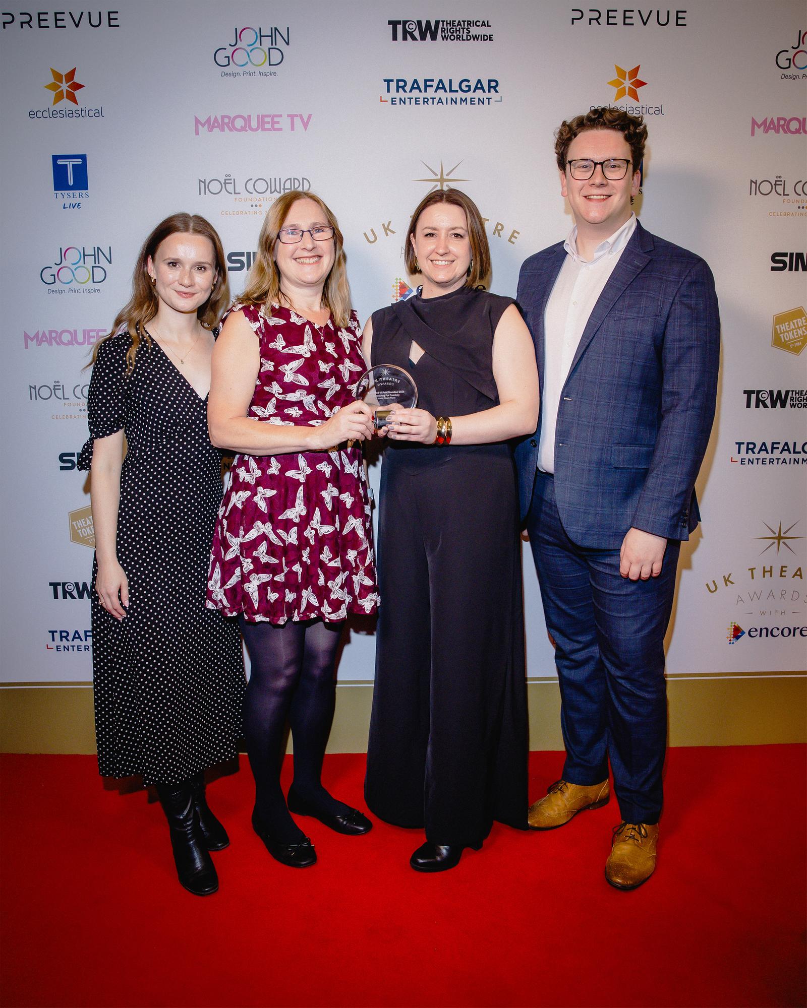 Buxton Opera House gewinnt höchste britische Theaterauszeichnung
