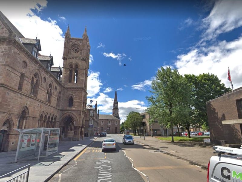 West Dunbartonshire recorded 1,007 positive cases in the last seven days, this was a rate of 1,139.9 cases per 100,000 people.