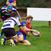 Buxton v Skegness.
Buxton Rugby Union FC
Sunnyfields
Buxton

Buxton's Jamie Lowery scores a try.

Picture by Dan Westwell (PLEASE BYLINE)