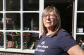 Lisa Wharmby, chair for the Whaley Bridge Traders is urging people to shop local while the town is cut in half. Pic Jason Chadwick