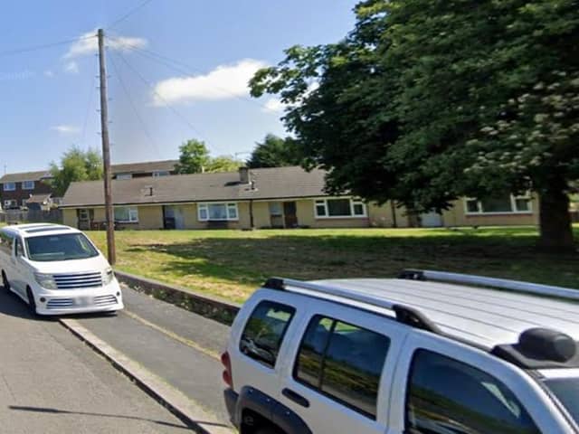 A man was taken to hospital after the explosion.