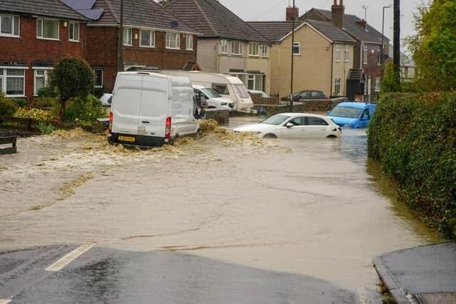 Flooding In Derbyshire As Storm Babet Struck The Region, Picture: Derbyshire Times