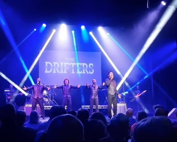 The Drifters will be performing in Buxton and Chesterfield in 2021.