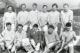 A Buxton hockey team in the 1980s