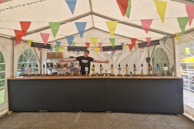 There were 31 beers from 15 breweries along the Pennine Way at the special beer festival. Photo submitted