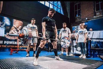 Jack Jodrell has been named a British powerlifting champ and will be competing on the world finals later this year. Photo submitted