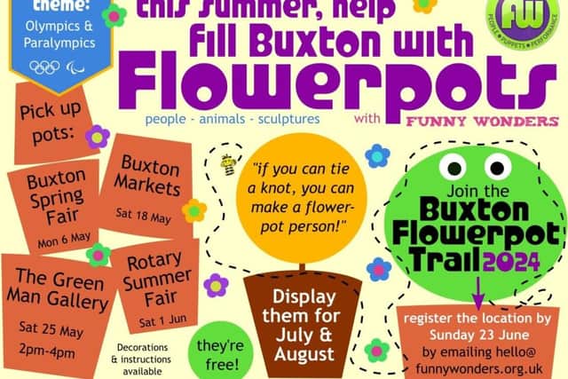 Get involved with the Buxton Flowerpot Trail 2024
